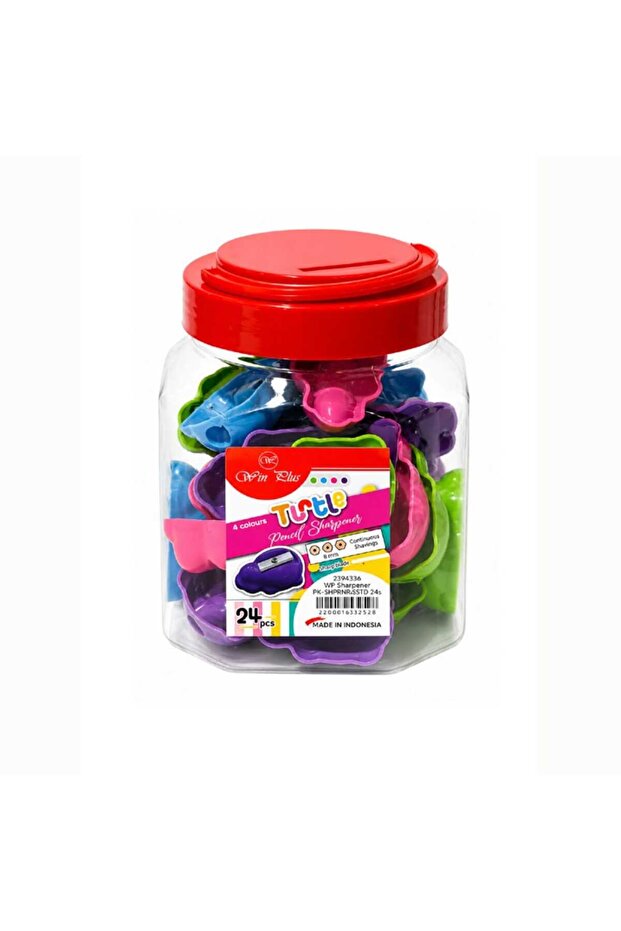 Win Plus 24 pcs Sharpener Set, Assorted