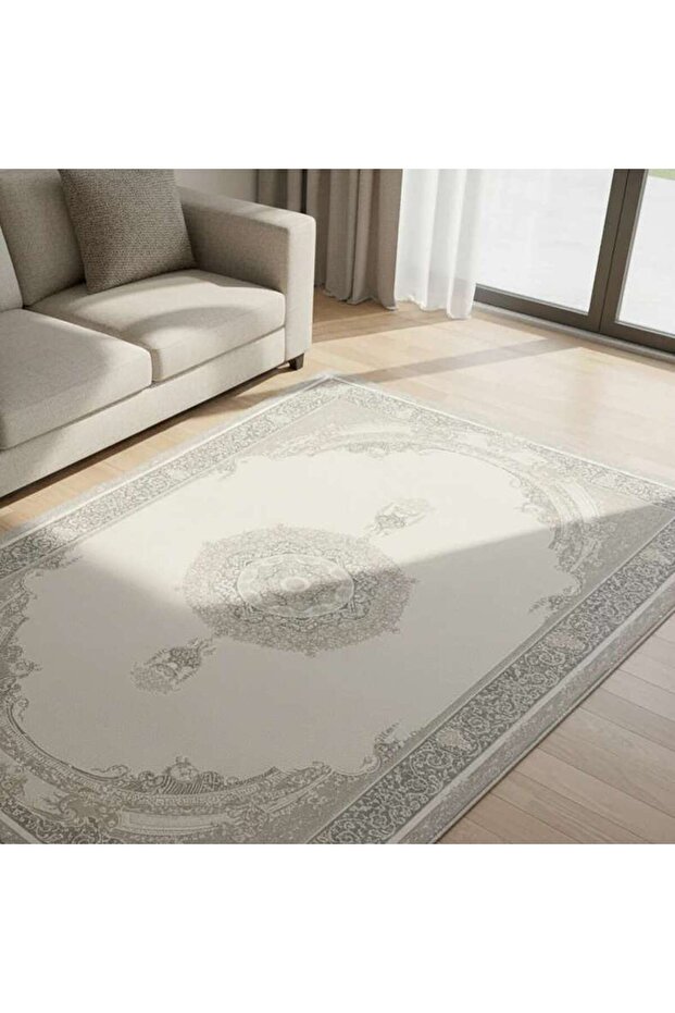 Movick Vintage Viscose Rug 200x300cm - Grey