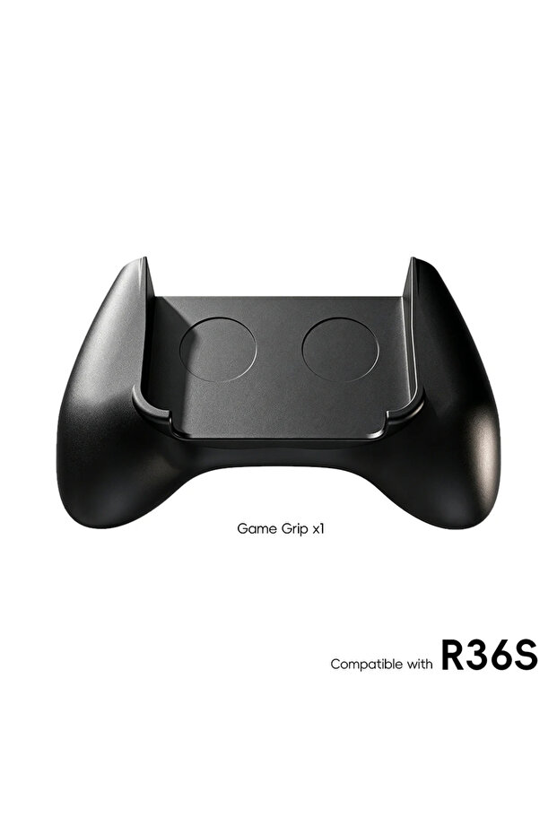 Style 1 Data Frog R36S Grip, Pro Ergonomic Controller Handle Attachment, Enhanced Precision Gaming G