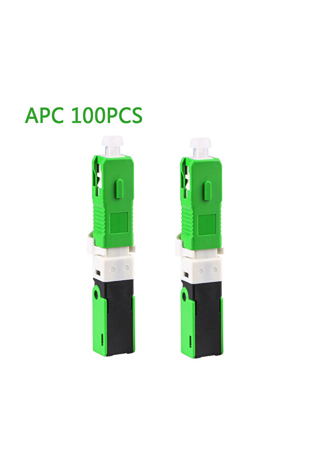 APC 100 PCS D ESC250D FTTH SC Fiber Optic Quick Connector UPC Cold Connection Fast Adapter for Field