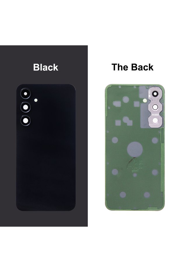 Black For A35 5G A556B Back Glass Battery Cover Rear Door Housing Panel Repair Parts with Camer...