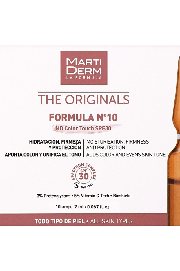 The Org Formula N10 Hd Col Touch Spf30 Amp 10S