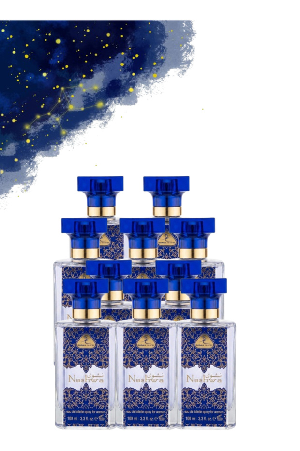10 قطع من عطر ناشوا 100 مل