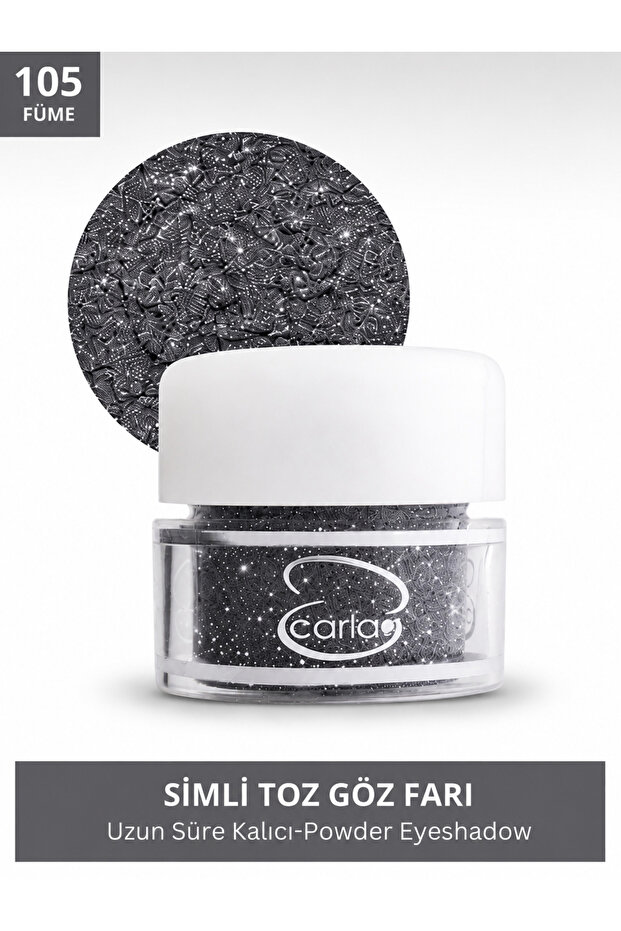 Long-Lasting Glitter Smoked Powder Eyeshadow 2.5 g No:105