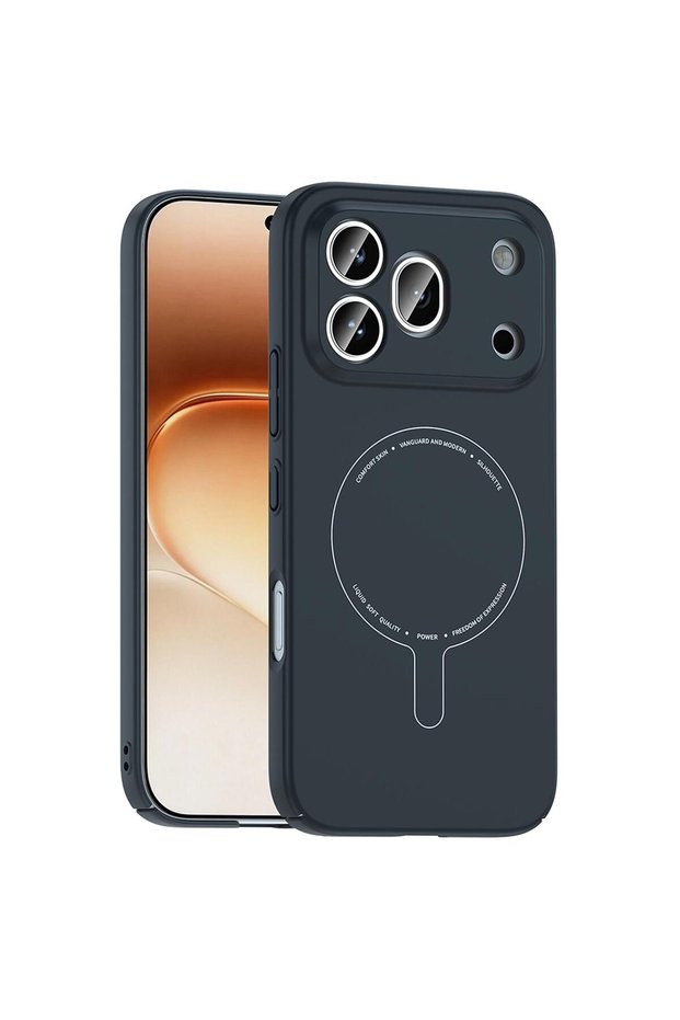 حافظة متوافقة مع هاتف Honor 600 Pro 5G من نوع AirFit MagSafe باللون الأزرق الداكن