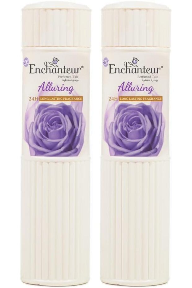 Alluring Talc, Fragrance Powder, 250 G (Pack of 2)