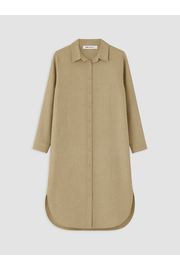 Nevavm Oversize 100% Linen Women's Shirt Tunic with a Difference