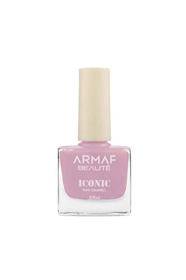 Iconic Nail Enamel 021 Cocoa Whip, 9ml | High Shine Nail Polish | Chip-Resistant Formula | Smooth Gloss Finish | Long-Lasting & Easy Application