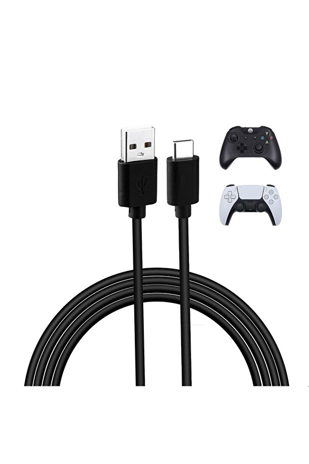 كابل USB بطول 3 أمتار متوافق مع وحدة تحكم PS5 - 1
