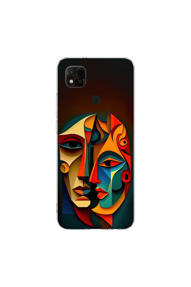Redmi 10A Compatible Table 6 B Design Transparent Case