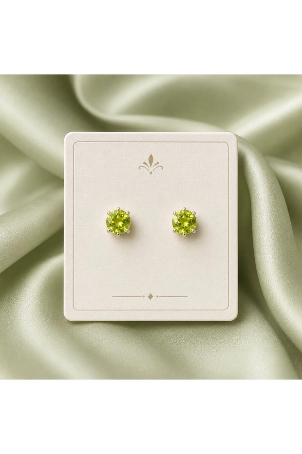 Emerald Glow Studs