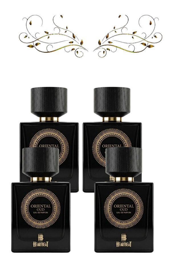 4 قطع من عطر العود الشرقي 100 مل