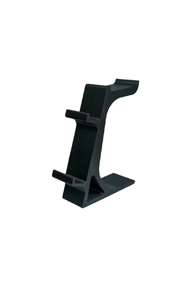 black 3D Printed Game Controller Headphone Integrated Stand Universal Standing Stand for PS4/PS5/XBO
