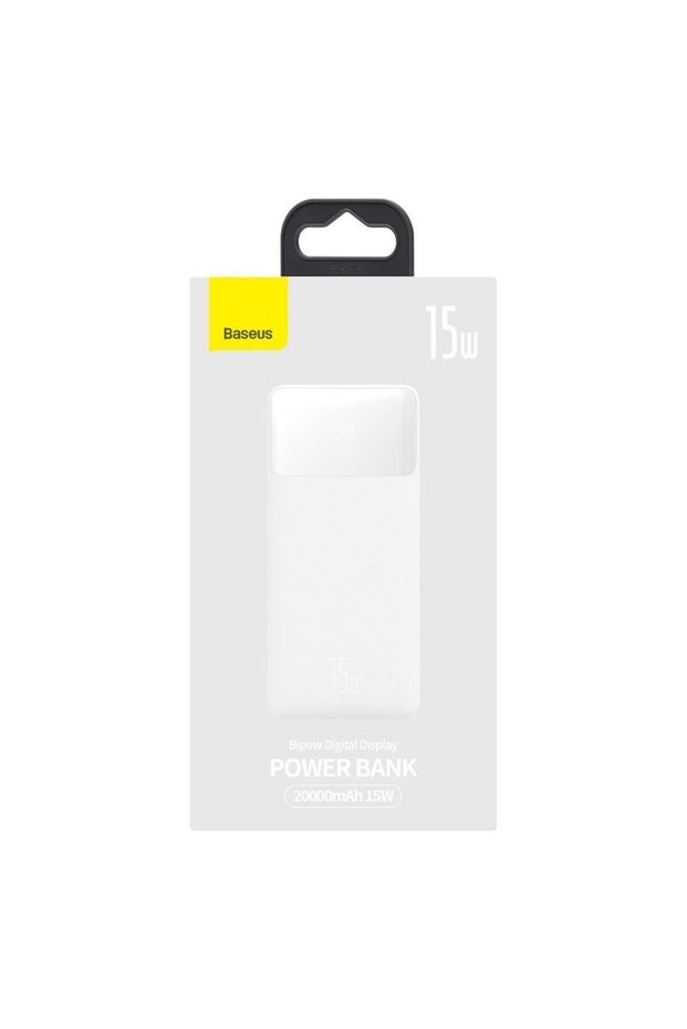 BIPOW 20000MAH, 2XUSB, USB TYP-C, 15W
