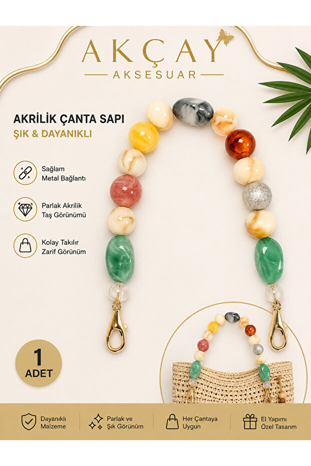 AKRİLİK ÇANTA SAPI