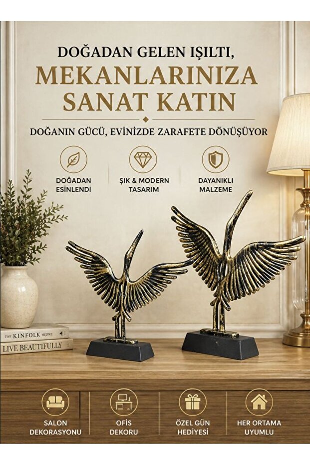 Turna Dekoratif Set