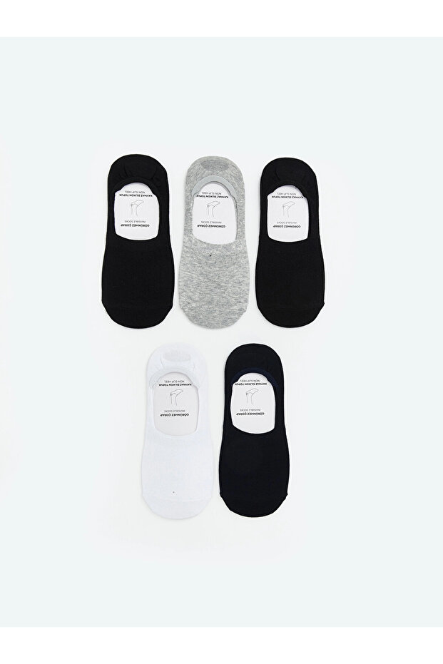 Lcw Accessories Mixed Men's Ballerina Socks 5-Piece
