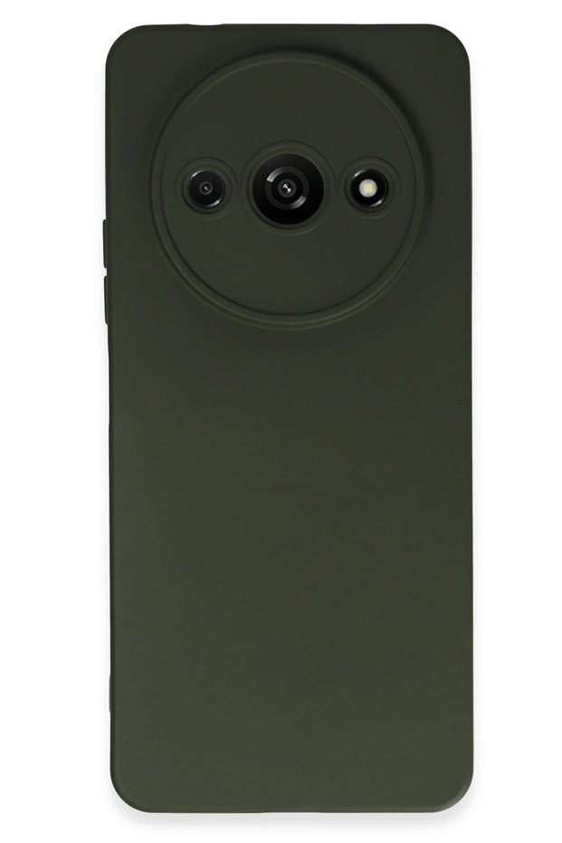 Concepta Redmi A3 4g Case Nano Inside Velvet Silicone - (190909) Dark Green