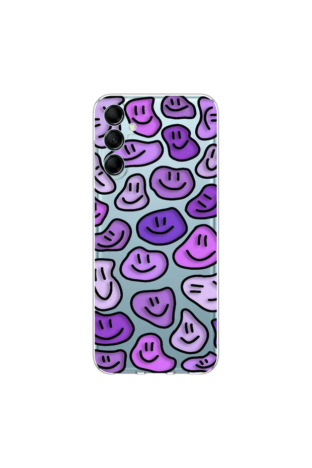 Samsung Galaxy M14 Compatible Wallpaper 6 Design Transparent Case