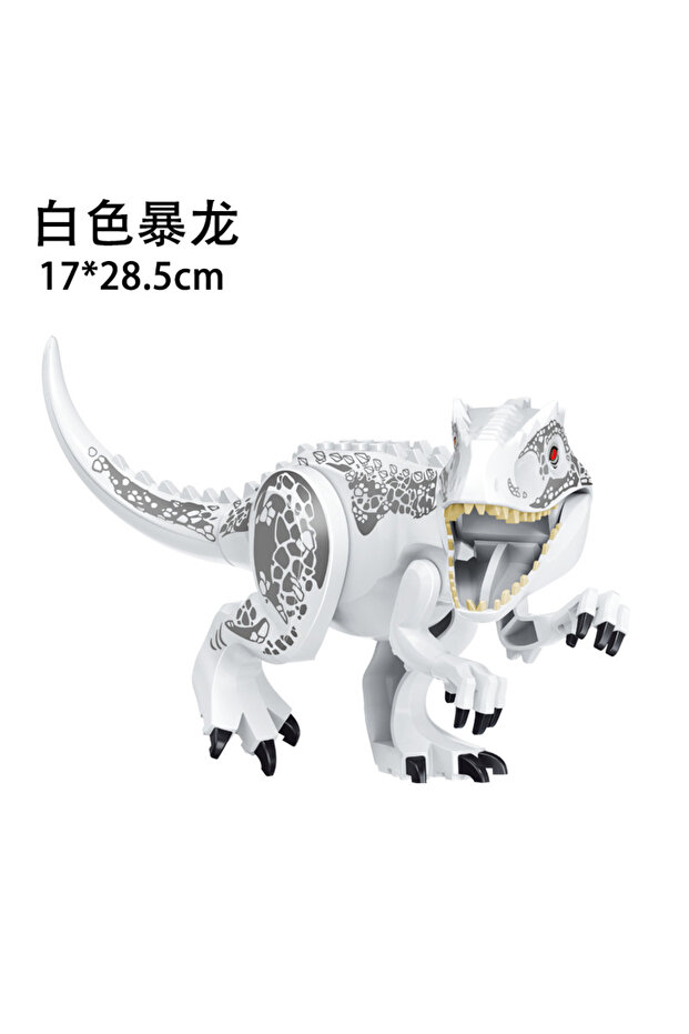 77028-4 Large Dinosaur Building Blocks Toy Jurassik Period Stegosaurus Puzzles Educational DIY Assem