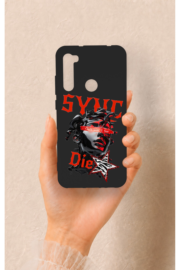 Redmi Note 8 Compatible Sync Die Patterned Silicone Case
