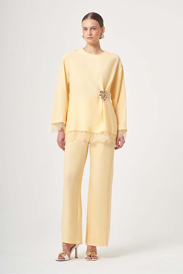Women's Tulipa Stone Set Yellow 31439