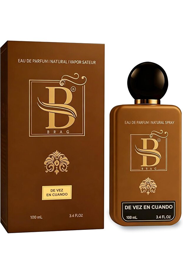 De Vez En Cuando 100ml | Eau de Parfum for Unisex | Elegant Woody Spicy Fragrance | Citrus, Florals & Amber Notes | Long-Lasting Luxury Perfume