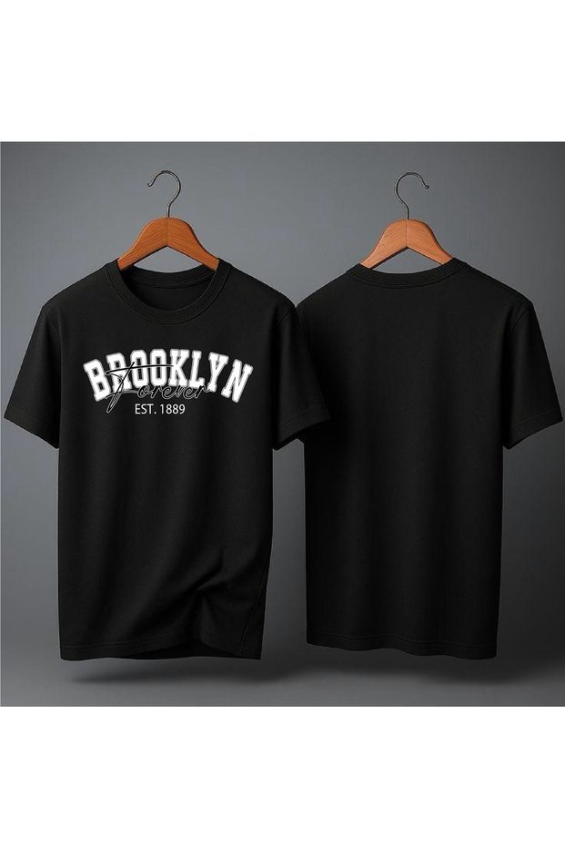 Brooklyn Printed Oversized T-Shirt