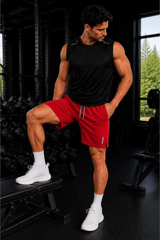 Breathable Fabric Fitness Tennis Sports Shorts