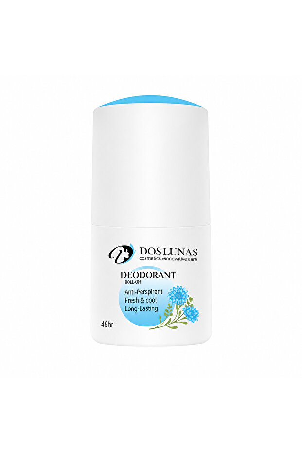 Dos Lunas Antiperspirant Roll-on Deodorant 50 mL (Blue)