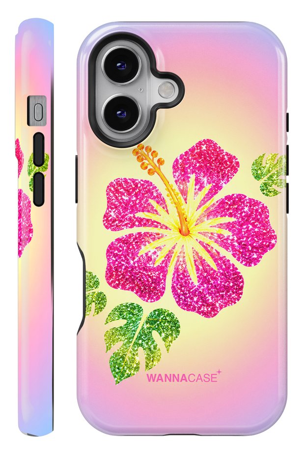 (Magsafe) iPhone 17 Aloha Sparkle Double Layer Essential Tough Phone Case