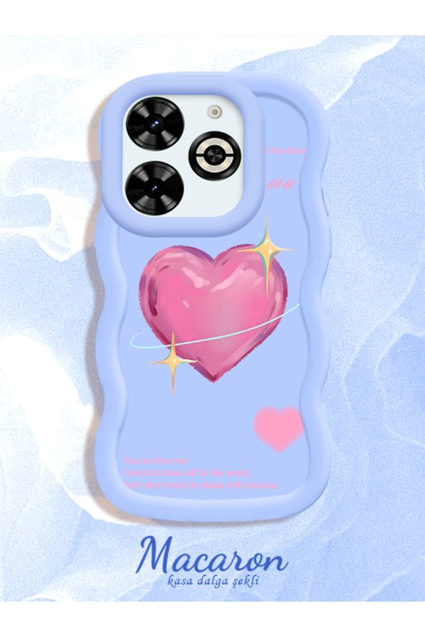 Infinix Smart 8 Plus Compatible Case with Sweet Pink Heart Motifs in Three Color Options