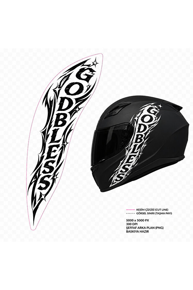 Kask sticker