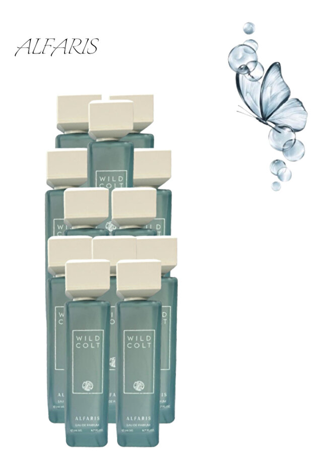 12 قطعة من عطر وايلد كولت 200 مل
