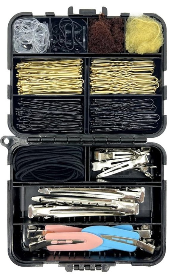 160-Piece Hair Accessories Set – Hair Grabs for Women & Girls (With Storage Box)