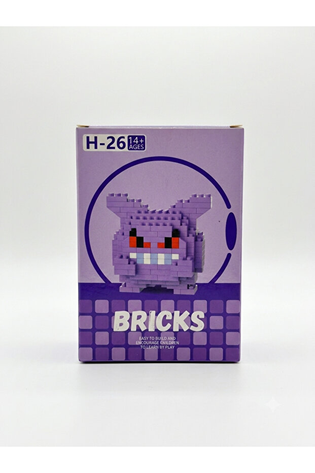 Gengar Mini Building Block Set 205 Pieces - Pokemon Figure D