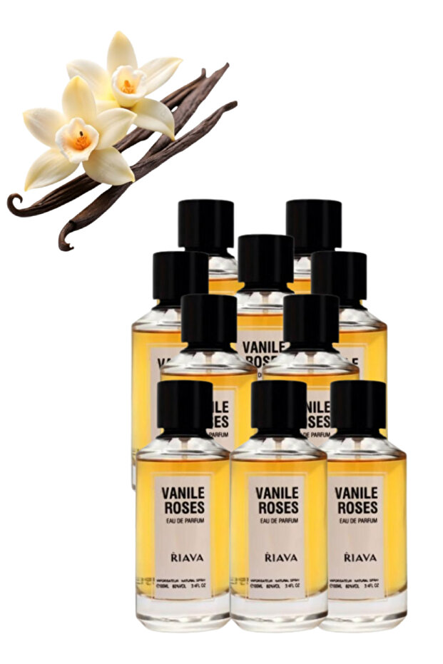 10 قطع عطر فانيل روزز 100 مل