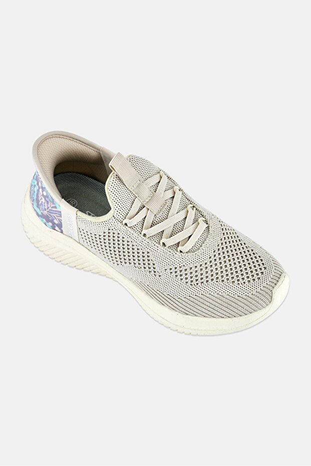 Women Lifestyle Slip On Walking Shoes, Beige