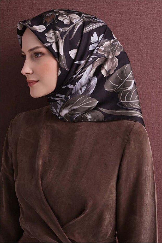 وشاح حرير جاكار 9608D-57