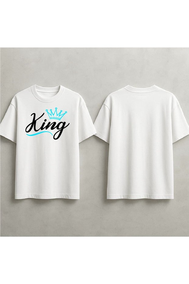 King Printed Oversized T-Shirt