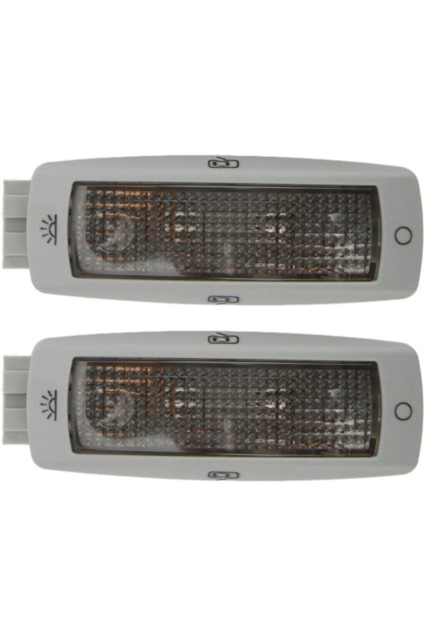 Cadillac rear reading light 3B0947291 gray.