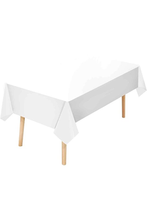 Two-piece rectangular plastic tablecloth set (137 cm x 274 cm) – extra thick and oil-resistant – washable and waterproof – baby p...