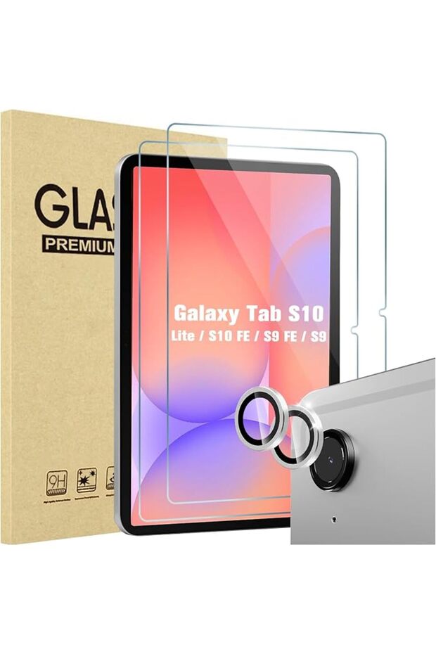 واقي شاشة ProCase (عبوة من قطعتين) لأجهزة Galaxy Tab S10 Lite / S10 FE 2025 / Tab S9 FE 5G 2023 / Tab S9 1