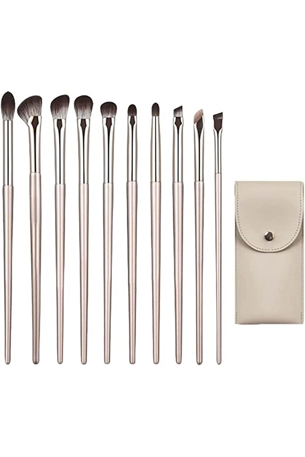 Makeup Brushes, 15 Pcs Professional Makeup Brush Set, for Women Eye and Face Foundation Brush Set, E