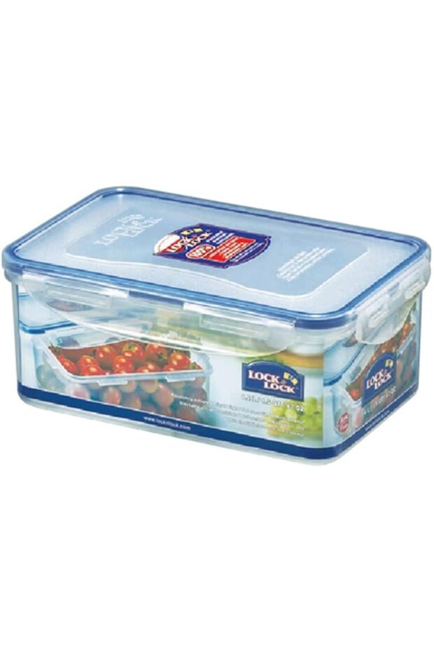 Rectangular Food Storage Container 1.4L Airtight Leakproof Lid, BPA-Free, Microwave, Freezer & Dishwasher Safe, Space-Saving Container for Meal Prep & Leftovers