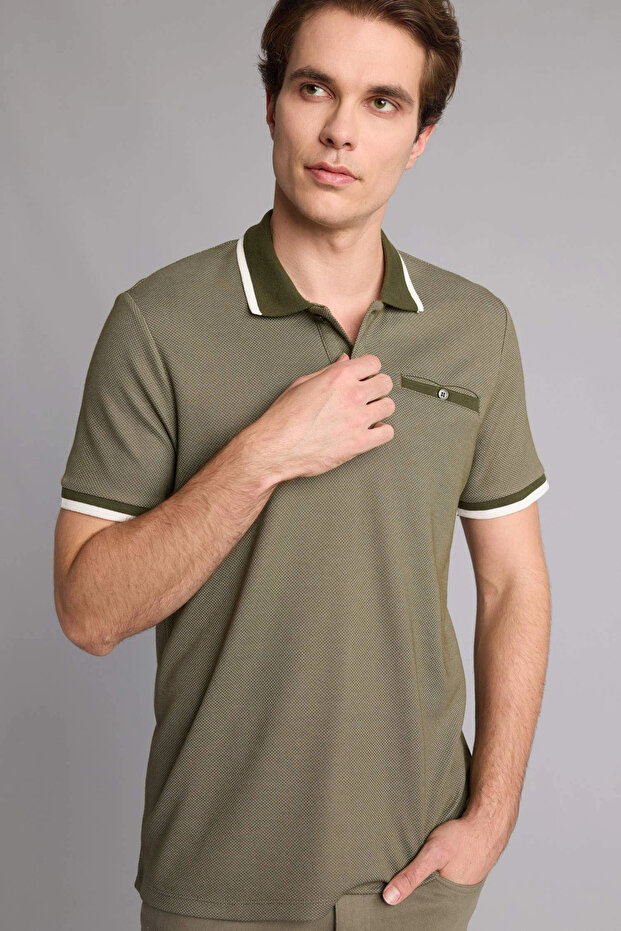 Ultra Soft Regular Fit Polo Collar Short Sleeve Polo T-Shirt G7063Ax26Sm