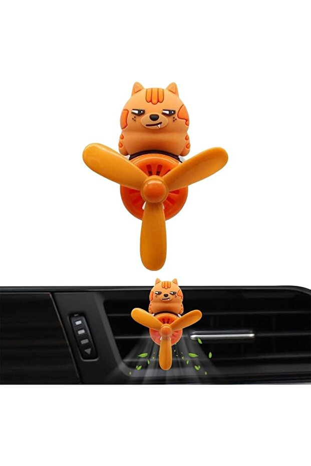 Car Vent Clip Diffuser Aromatherapy Perfume Slow-Release Decorations | Cartoon-Shaped Car Air Freshe