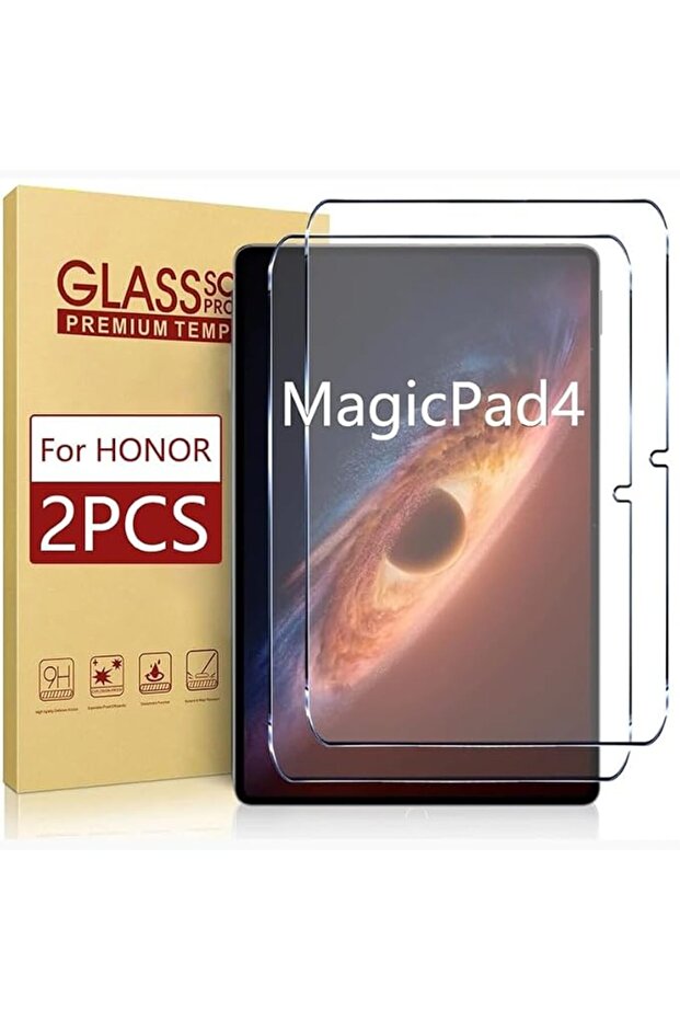 واقي شاشة متوافق مع تابلت Honor MagicPad 4 مقاس 12.3 بوصة 2026، [عبوة من قطعتين] تيمبر