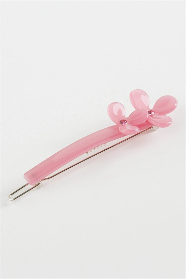 Flower Stone Clip Buckle