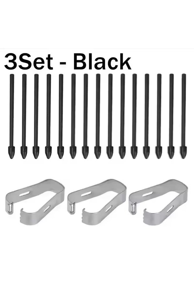 3Set-Black Pen Tip For Galaxy Tab S6 Lite S6 S7 S8 Stylus Pen Replacement Tip Nib For Samsung Galaxy